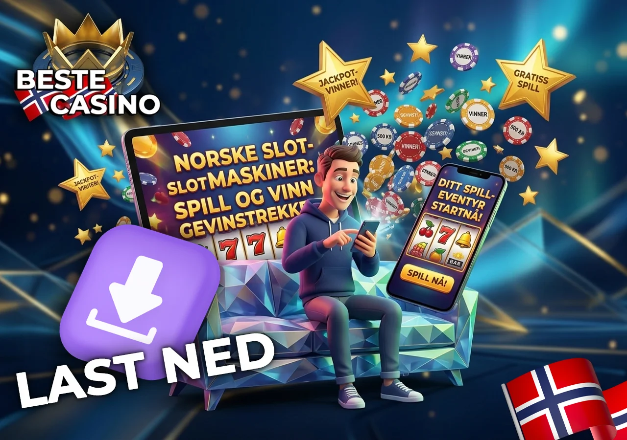 Mobil casinoopplevelse og spilling på smarttelefon for norske spillere.